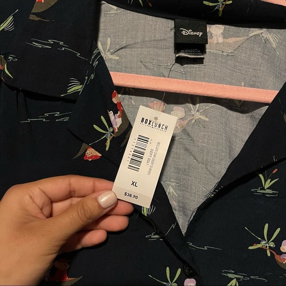 NWT Her Universe Disney The Rescuers Tie Woven Button-Up - BoxLunch Exclusive - Picture 4 of 6